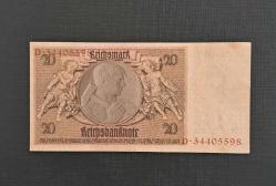 Almanya 20 Mark 1929 ÇİL ALTI