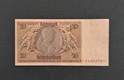 Almanya 20 Mark 1929 ÇİL ALTI