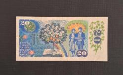 Çekoslovakya 20 Korun 1988 ÇT ( Ufak Yırtık )