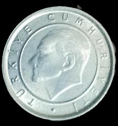 2005 5 Yeni Kuruş Çil