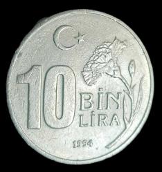 1994 Dünya Spor ve Olimpik Düşünce Yılı 10 Bin Lira