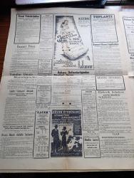 Zafer Gazetesi - 11 Mart 1954 - Sayın Bayar Anavatana Hoş Geldiniz Yazan Mümtaz Faik Fenik Köşe Yazısı - Celal Bayar Bu Sabah Ankara'da - İstanbul Dün Görülmemiş Bir Muhabbet Tezahürü İle Ayakta İdi - Amerika'dan Dönen Celal Bayar Başvekil Adnan Menderes ile Birlikte Ankara'ya Hareket Etti - Malatya Davasında Bir Tecavüz Sanık Hüseyin Üzmez Fotoğraf - Elazığ'da Çimento Fabrikası Kuruluyor - Yapamayacakları Fenalık Yoktur Yazan Burhan Apaydın - Halkın Sevgilisi Yazan Orhan Seyfi Orhon - Bahar Gözlüm Kadın Yazan Münir Mueyyet Bekman Yazı Dizisi - İspanyol Milli Futbol Takımı Geliyor - Paddy Demirci Hafif Siklet Şampiyonu - İki İrtica Kolkola - 50 Yaşını Dolduran Marlene Dietrich Bunda Haksız Mı - Güven Otobüsleri - Amerika'dan Gelen Reisicumhur Celal Bayar'ı Karşılama Töreninden Fotoğraflar