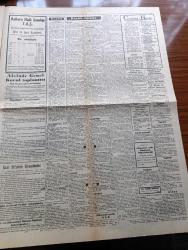 Zafer Gazetesi - 11 Mart 1954 - Sayın Bayar Anavatana Hoş Geldiniz Yazan Mümtaz Faik Fenik Köşe Yazısı - Celal Bayar Bu Sabah Ankara'da - İstanbul Dün Görülmemiş Bir Muhabbet Tezahürü İle Ayakta İdi - Amerika'dan Dönen Celal Bayar Başvekil Adnan Menderes ile Birlikte Ankara'ya Hareket Etti - Malatya Davasında Bir Tecavüz Sanık Hüseyin Üzmez Fotoğraf - Elazığ'da Çimento Fabrikası Kuruluyor - Yapamayacakları Fenalık Yoktur Yazan Burhan Apaydın - Halkın Sevgilisi Yazan Orhan Seyfi Orhon - Bahar Gözlüm Kadın Yazan Münir Mueyyet Bekman Yazı Dizisi - İspanyol Milli Futbol Takımı Geliyor - Paddy Demirci Hafif Siklet Şampiyonu - İki İrtica Kolkola - 50 Yaşını Dolduran Marlene Dietrich Bunda Haksız Mı - Güven Otobüsleri - Amerika'dan Gelen Reisicumhur Celal Bayar'ı Karşılama Töreninden Fotoğraflar