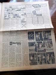 Zafer Gazetesi - 18 Ağustos 1954 - Yeraltı Muhalefetine Yazan Mümtaz Faik Fenik Köşe Yazısı - Konya Ve Amasya Şeker Fabrikaları Da Açılıyor - Yeniden Üç Firmaya Petrol Arama Müsaadesi Veriliyor - Atatürk Üniversitesine Dair Celal Yardımcı'nın Zafer'e Beyanatı - Reisicumhur Celal Bayar'ın Davetlisi Olarak Atatürk'ün Hayatını Filme Çekmek İçin Gelecek Olan Aktör Douglas Fairbanks - Urfa Valisi Nedim Evliya Beraat Etti - Irz Düşmanları Yazanlar Orhan Seyfi Orhon - Gençliğimin Rüzgarı Yazan Mükerrem Kamil Su Yazı Dizisi - İkiz Dünya Başka Alemlerde Bir Macera Çizgi Roman - Girgin BİM'in Harikulade Maceraları Çizgi Roman - Ölüm Hücresi 2455 Yazan Caryl Chessman Yazı Dizisi - İsimsiz Sevgili Foto Roman - Amerika'da Casuslar İçin Ölüm Cezası - Merzifon'da Musiki Cemiyeti Kuruldu - Nermin Yakar Konseri - Parker Ouink