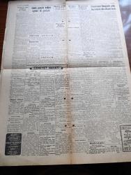 Yeni Ulus Gazetesi - 8 Ocak 1954 - İkramiyeler Zamlar Ve Yardımlar Yazan Hüseyin Cahit Yalçın Köşe Yazısı - Tedbirsizlik İhmal Laubalilik Yazan Nihat Erim Köşe Yazısı - Eisenhower Kongrede Yıllık Beyanatını Verdi - İsmet İnönü Gençlik Kolları Üyeleriyle Görüştü - Mevsimin Büyük Güreş Karşılaşması - Türkiye'ye Dair Yunanca Broşür - Kayıplar Adası Çeviren Nuri Özkan Yazı Dizisi - İşçilere İkramiye Ve Hayat Pahalılığı Yazan Doktor Debi Barkın Köşe Yazısı - Müthiş Cinayet Katil Nasıl Yakalandı Yazı Dizisi - Herhangi Şey Türkiye İçin Nereye Gidiyoruz Yazan Kemal Zeki Gençosman - Devler Şehri New York Yazan Nermin Abadan Köşe Yazısı - Küçük Tiyatroda Gelin Piyesi - Büyük Tiyatroda Güzel Helena - Cemiyet Hayatı