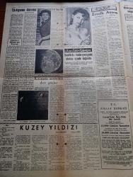 Son Havadis Gazetesi - 16 Mart 1954 - Seçimlere Hazırlık İl Seçim Kurulu Bugünden İtibaren Vazifeye Başladı - General Hacı Necip Mısır Askeri Valisi Oldu - Hindiçini Savaşları Gittikçe Şiddetleniyor - Esrar İçilen Bir Otel Kapatıldı - Karısını Bıçakla Delik Deşik Etti - General Tahsin Yazıcı Elazığ'dan Aday Gösteriliyor - Bir Kadın Altı Akrabasını Zehirleyerek Öldürdü - Ava Gardner Değil Mi Bu Fotoğraf - Kuzey Yıldızı Yazan Ailenin Yazı Dizisi - Hikaye Zavallı Annem Yazan Andre Maurois - Dünyanın En Büyük Soygunculuk Olayı Çeviren Seyfettin Turhan - Sanat Ve Edebiyat Köşesi - Dergiler Arasında Yazan İlhami Soysal - Bozacı'nın Kızı'na Şiir Yazan Sabri Soran - Zümrüt Gerdanlık Yazan Jacques Decrest Yazı Dizisi - Meşhur Fransız Aktör Jean Gabin Son Filminde - Hoover Elektrik Süpürgesi - Cemiyet Hayatı