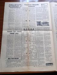 Son Havadis Gazetesi - 8 Ağustos 1954 - Gülünç Olmayalım Yazan Cemil Sait Barlas Köşe Yazısı - On İki Sınıfın Silah Altına Çağırılacağı Hakkındaki Haber Yalanlanıyor - Üçlü Balkan Anlaşmasının Pazartesi İmzalanıyor - Bikini Bu Dene Plajların Modası - Fuat Arna Dün Gece Tevkif Edildi - Florya Arsaları Meselesi Arsalarda Hissediyorum İlanlar İstifalarını Verdiler - İki Kadın Milliyetçi Fransız Polisin Öldürdüler - İngiliz Milletvekillerinin Vaziyeti Yazanlar John H. Mac Callum Scott -  New York'la Paris Arasında Otomobil Yarışı  - Zenciler Birbirine Benzemez Yazan Attila İlhan Yazı Dizisi - İslam Aleyhinde Kitap Yazan Yazar Jorj Şukyr - Zemzem Suyu Çıkarmaktadır İçin Mekke'de Artezyen Kuyuları Açıldı - Hikaye Karanlıkta Yazan A. Rıza Yalt - Demir Perdesi Yıkılıyor Yazan Pat Frank Yazı Dizisi - Profesyonel Bir Dolandırıcının Hikayesi Yazı Dizisi - Safiye Ayla Bomonti Çay Bahçesinde