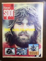 HAYAT SPOR DERGİSİ - 30 TEMMUZ 1975 - SAYI: 31  - CİLT: 4 - BEŞİKTAŞ'LI NİKO ASKERDE - ODHAN BAYKARA, HAYRİ CANER, LONDRA MEKTUBU - OKAN YÜKSEL, İZMİR MEKTUBU - ALİ HOŞFİKİRER - FAHRETTİN ALBAYRAK - ALİ ÜNAL - ALİŞAN ŞAHİNER - ULUER BOZOK - SABRİ HOCA - DİNAMO BÜKREŞ 2 - 1 BEŞİKTAŞ - TURGAY ŞEREN - ZİYA ŞENGÜL - DÜŞVAR İYİİŞ - TAMER GÜNEY - BÜLENT EKEN - 1975 DÜNYA YÜZME ŞAMPİYONASI - KÖKSAL ÖZOĞULÖZ - ENGİN VEREL - RAŞİT KARASU - ÖMER KANER - YENAL KAÇIRA - ADEM KURUKAYA - HAYRİ KOL - GÜROL ARKAN - AEROFLOT SOVIET AIRLINES İSTANBUL MOSKOVA SEFERLERİ REKLAMI  - TİMURLENK, TÜRKİYE ATLETİZM ŞAMPİYONASI - TAYFUN AYGÜN - GÜVEN KUYUMLU - ÖMER KARADAĞ - CEM ATABEYPĞLU - MUHAMMED ALİ FREİZER MAÇINDAN 102 MİLYON ALACAK - ARKA KAPAK, TAYFUN AYGÜN - 32 SAYFA TAM TAKIM SPOR DERGİSİ