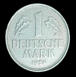 Almanya 1954 D 1 Mark