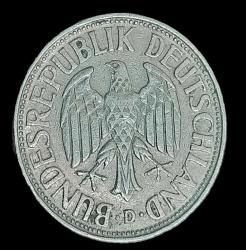 Almanya 1954 D 1 Mark