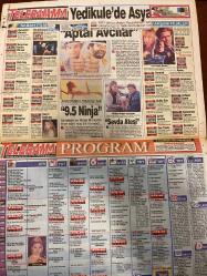 SABAH MELODİ GAZETESİ VE SABAH TELERAMA GAZETESİ KADINLARA ÖZEL - 8 Ağustos 1994 -Karikatürler-Walt Disney/Boncuk-Mort Walker-Dick Browne/Bizim Aile-Tom Armstrong/Marvin-Graham Allen-John Dodd/Kral Kedi-Süleyman Turan/Dön Artık-Astroloji-Bülent Kısa-Klinik-Meltem Pusat-Telerama Programı-Sabah Filmleri-Öğlen Filmleri-Akşam Filmleri-Erdoğan Sevgin-Ali Öztük-Sibel Can-Gülşen Abi-İbrahim Tatlıses-Feteks dış ticaret-Sedat-Nejat Uygur-Süleyman Demirel-Kibariye-Sibel Can-Şabe-Yıldırım Mayruk-Korhan Abay-Asyanın yedikule konseri-Maksat Muhabbet-Star Tv-Doç.Dr Ahmet Rasim Küçükusta-Alev Baymur-Kadir İnanır-Sayın Başkan-Aptal Avcılar-Bud Spencer-Terence Hill-Dokuzbuçuk Ninja-Andee Gray-Michael Phenice