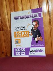 2022 Kpss Vatandaşlık Tamamı Çözümlü Soru Bankası