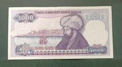 7 Emisyon F 31 seri 1000 Lira Çil