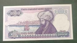 7 Emisyon G 22 seri 1000 Lira Çil