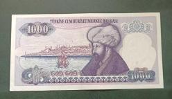 7 Emisyon G 22 seri 1000 Lira Çil