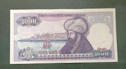 7 Emisyon H 22 seri 1000 Lira Çil