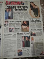 SABAH MELODİ GAZETESİ VE SABAH TELERAMA GAZETESİ KADINLARA ÖZEL - 05 Ocak 1997 -Uzlaşma filmi-Karikatürler-Walt Disney/Boncuk-Mort Walker-Dick Browne/Bizim Aile-Tom Armstrong/Marvin-Graham Allen-John Dodd/Kral Kedi-Süleyman Turan/Dön Artık-Astroloji-Bülent Kısa-Klinik-Meltem Pusat-Telerama Programı-Sabah Filmleri-Öğlen Filmleri-Akşam Filmleri-Erdoğan Sevgin-sadık-bir Demet tiyatro-demet akbağ-yılmaz erdoğan-feriştah-fakir fakir ve çizgi çiçekler-oyuncak-özlem akalan-seda Kaya güler-yaygın-türkiye-tüylü-oyuncak-ah şu kocalar-süleyman turan-ikizler-koç-hastaneye-gurbetçiler-izzet altınmeşe-baba-atv-aykut orayı-ruhsal öcal-yeşim salkım-sinema-faris ağa-eşkiya-ebru keser-bilgi egemen-yılmaz karakoyunlu-kemal sunal-ali sunal-şaban ile şirin-bizimkiler-bilgi-aydın-sabri bey-elçin temel-ayseli Gürsoy-TGRT-baba-fethiye-dakika dakika-zulüm-temel gürsu-orhan gencebay-yıldız kenter-aldanış-reha yeprem-kuzuların sessizliği-ölüm girdabı-samanyolu-john derek