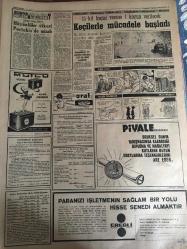 YENİ SABAH GAZETESİ 8 AĞUSTOS 1963 YIL :26 SAYI :8764--Koalisyon Liderleri Bugün Toplanıyorlar ---Türkiye yüzde 6 kalkınma hızına ulaştı ---48 Yaşında bir balıkçı dostunu  delik deşik  etti ---Ama dilenci bir hafta hapis yedi ---5 Trafik kazasında 6 kişi daha can verdi ---60 Derece sıcak bir sirkin foyasını meydana çıkardı --Yasak da yasak :Siyavuşgil --Keçilerle mücadele başladı ---Moskova da iyimserlik  devam ediyor --Suriye de trafik kazası yaptı ,Türkiye ye sığındı ---Şenol ,Birol meselesi bugün halledilecek ---Benfica 1,5 milyon liraya üç futbolcu transfer etti --Voleybol da bu geceki  rakibimiz :B.Almanya --Eryar ,Bir Engin gitti bir Engin geldi dedi ---Güreşçiler yarın Konya dan İstanbul a geliyor ---Kavga 1 ölü ,3 yaralı  ile bitti --Trafik kazaları  ve artış  sebepleri ---Hristiyanlık kongresinde Müslümanlık övüldü --Baba -oğul bir kuyuda zehirlendi ---Kızına kötü muamele de bulunan damadını öldürdü --Bölükbaşı  ,üç ortak  partiyi itham etti --