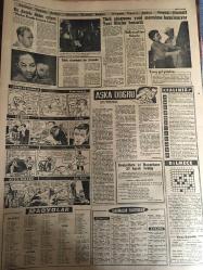 YENİ SABAH GAZETESİ 7AĞUSTOS 1963 YIL :26 SAYI :8763--İdareciler en az 4 yıl vazife görmedikçe değişmeyecek ---Kat mülkiyeti için tasarı  hazırlandı ---İzmir yolunda yeni bir kazada 3 kişi daha öldü---Maarif Müdürü Açıkta Talebe Kalmayacak Dedi ---7 Kişilik aileyi sel götürdü --İki kardeş suçu pay edemiyor ---25 Yerde üst mahkeme kuruluyor ---Ardıçoğlu işine  karışan olursa çekip gidecek --25 Yerde üst mahkeme kuruluyor ---Daha 18 yaşında iken  bir düzine sevgilisi vardı ---Sık sık saate bakmak :Siyavuşgil --Kolombiya da şakiler 45 kişiyi öldürdü --B.Almanya Savunma bütçesi yüzde 40 nisbetinde arttı ---Türk Sinemasında Yeni Filmler Başarılı --Sinemalar : Atlas : Kadının Arzu Ettiği Aşk ,İnci :Zorla Evlendik ,Konak :Büyük Misafir ---Fenerbahçe bu gece Altay ile oynuyor --A ve Ümit Milli Takımının Çalışma Programı Belli Oldu ---Voleybol da bu gece rakibimiz :İsrail --İstanbul a bu sene 16 yabancı  tenisçi geliyor --Amerikan Atletleri İngiltere yi de yendi :120-91---