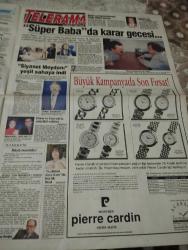 SABAH MELODİ GAZETESİ VE SABAH TELERAMA GAZETESİ KADINLARA ÖZEL - 20 Aralık 1996 -Karikatürler-Walt Disney/Boncuk-Mort Walker-Dick Browne/Bizim Aile-Tom Armstrong/Marvin-Graham Allen-John Dodd/Kral Kedi-Süleyman Turan/Dön Artık-Astroloji-Bülent Kısa-Klinik-Meltem Pusat-Telerama Programı-Sabah Filmleri-Öğlen Filmleri-Akşam Filmleri-Erdoğan Sevgin-eva peron-Özlem akalan-seda Kaya güler-cansu-bir gezginin dünyası-nöbet kulübesinden-süper baba-fiko-Sulhi dölek-şevket altuğ-muharrem buhara-orhan oğuz-metin çekmez-şevval samtekin-sümert tilmaç-ihsan devrim-Sadettin teksoy-büyük kampanya-ali kırca-siyaset meydanı-ebru gündeş-emrah ipek-kalbimi kıra kıra-muazzez Ersoy saç çizgi Tarık tarcan-sedat saltık-şule öner-yasemin büyükağaoğlu-gül vergon-selahattin Pınar-Kamil renklidere-fullden orası-tolga savacı-mehmet dindar-fatma girik-ediz hun-sadri alışık-haram Gül yüz-meral çelik-münir özkul-fidye-cevat o koçgil-mesut engin-süreyya Şahin