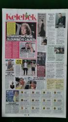 Hürriyet Kelebek Gazete 7 Şubat 2018 Kıvılcım Ural,Eylül Öztürk,Sinem Ökten,Kerem Tunçeri,Gülben Ergen,Kenan Doğulu,Yasemin Şefkatli,Derya Tuna,İdo Tatlıses,Sibel Tüzün,Ahmet Kural,Uma Thurman,Zoe Kravitz,Quentin Tarantino,Bruce Willis,Natalie Portman,Celine Dion,Ferhat Göçer,Tuna Arman,Kalust Şalcıoğlu,Esra Sönmezer,Deniz Baysal,Barış Yurtçu,Betül Demir,İlyas Yalçıntaş,Chloe Loughnan,İdo Tatlıses,Efes Kızları,İclal Aydın,Metin Özülkü,Oktay Kaynarca,Muazzez Abacı