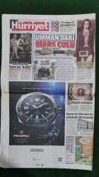 Hürriyet Gazete 9 Şubat 2018 Tarkan,Recep Tayyip Erdoğan,Vladimir Putin,Hasan Ruhani,Orhan Çiftçi,Iryna Dil,Tom Hardy,Serdar Aziz,Halil Umut Meler,Samuel Eto,Fatih Terim,Tijana Boskovic,Hüseyin Avni Mutlu,Hüseyin Çapkın,Metin Feyzioğlu,Ezgi Mola,Hakan Fidan,İrem Derici,Pınar Tevetoğlu,Mert Fırat,Hande Doğandemir,Nejat İşler,Demet Evgar,Naci Ağbal,Seri İlanlar,SEIKO - ING Bank Reklamı