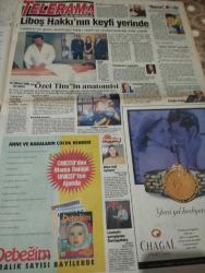 SABAH MELODİ GAZETESİ VE SABAH TELERAMA GAZETESİ KADINLARA ÖZEL - 16 Aralık 1996 -Karikatürler-Walt Disney/Boncuk-Mort Walker-Dick Browne/Bizim Aile-Tom Armstrong/Marvin-Graham Allen-John Dodd/Kral Kedi-Süleyman Turan/Dön Artık-Astroloji-Bülent Kısa-Klinik-Meltem Pusat-Telerama Programı-Sabah Filmleri-Öğlen Filmleri-Akşam Filmleri-Erdoğan Sevgin-Nazan moroğlu-türban-edebiyat-başörtü-özlem akalan-esra öz-beyazıt-nişantaşı-şerif ercan-Kara gözlüm-sevgilime özgür-liboş hakkı-hastane-Yonca evcimik-sinan benginer-aysel erman-selman sonat-cenk torun-çiçek dilligil-sonay aydın-selahattin taşdöğen-zeynep kaçar-çılgın bediş-Fatma girik-metin akpınar-zeki alasya-billur ikili-şehnaz tango-riziko-mehmet Ali birand-32 gün-bedia-kemal kampüs'e çizgi Bedia akartürk-salih kırmızı-ver elini kayınço-şahin gök-osman camcı-cengiz sezici-pehlivan-zeki ökten-tarık akan-meral orhonsoy-tetikçi-devlet kuşu-memduh'un-kemal sunal-serpil çakmaklı-hayat ağacı-mutlu yüz ailesi-kaçak yolcu