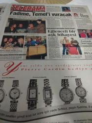 SABAH MELODİ GAZETESİ VE SABAH TELERAMA GAZETESİ KADINLARA ÖZEL - 10 Aralık 1996 -Karikatürler-Walt Disney/Boncuk-Mort Walker-Dick Browne/Bizim Aile-Tom Armstrong/Marvin-Graham Allen-John Dodd/Kral Kedi-Süleyman Turan/Dön Artık-Astroloji-Bülent Kısa-Klinik-Meltem Pusat-Telerama Programı-Sabah Filmleri-Öğlen Filmleri-Akşam Filmleri-Erdoğan Sevgin-Kaan girgin-kaya güler-kadın politikacı-mahallenin muhtarları-kandemir kondu-filiz kaynak-cihad tamer-erkan can-aydan burhan-yalçın gülhan-sevil üsttekin-ile mi açılamla-ihsan birsel-fulya konca-ayşe demirel-ismet özkan-filiz taç baş-kutay göktürk-işi parası-halil cağaloğlu-seher-Ebru gündeş-ayşenur yazıcı-biz kaçıran travesti-feriştah-yılmaz erdoğan-demet akbağ-zerrin sümer-erdoğan dikmen-gürdal tosun-aydın polat-deniz özerman- Şebnem sönmez-Tansu çiller-daha kanunu-yılmaz Ata deniz-serdar gökhan-seyyal taner-lekeli melek-arif erkuş-murat soydan-fatma bergen-öleceksek ölelim-orhan elmas-ayhan ışık-zeynep aksu-prizma-aşklar kahvesi-temas-harika