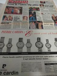 SABAH MELODİ GAZETESİ VE SABAH TELERAMA GAZETESİ KADINLARA ÖZEL - 3 Aralık 1996 -Karikatürler-Walt Disney/Boncuk-Mort Walker-Dick Browne/Bizim Aile-Tom Armstrong/Marvin-Graham Allen-John Dodd/Kral Kedi-Süleyman Turan/Dön Artık-Astroloji-Bülent Kısa-Klinik-Meltem Pusat-Telerama Programı-Sabah Filmleri-Öğlen Filmleri-Akşam Filmleri-Erdoğan Sevgin-sumru yavrucuk-tijen par-şefika kutluer-cemal reşit rey-esra öz-şişman kadın-yalnız kadın-arif turan-gülaylar altın-nihal mete-avukat Demet ışık-ayşenur yazıcı-Aydan burhan-hülya avşar-nurseliydi-aynalar-hayat ağacı-yalan rüzgarı-cemile-vahşi koşuk-yılmaz zafer-gülistan sayın-sadri alışık-göksel ortay-müslüm Gürses-Serpil Çakmaklı-harika avcı-bedri Baykam-ayşe özgün-