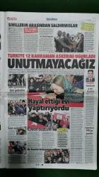 Hürriyet Gazete 12 Şubat 2018 Cesur Yürekler,Guilano,Fernandao,Kadir İnanır,Kemal Kılıçdaroğlu,Volkan Demirel,Ali Koç,Fikret Orman,Mustafa Yumlu,Fatih Terim,Donald Trump,Binyamin Netanyahu,Kamuda Kart Geçmiyor,Selim Yazıcı,Soner Canko,Naci Ağbal,,Seri İlanlar,Ölüm İlanları