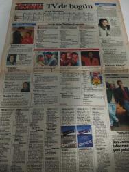SABAH MELODİ GAZETESİ VE SABAH TELERAMA GAZETESİ KADINLARA ÖZEL - 28 Kasım 1996 -Karikatürler-Walt Disney/Boncuk-Mort Walker-Dick Browne/Bizim Aile-Tom Armstrong/Marvin-Graham Allen-John Dodd/Kral Kedi-Süleyman Turan/Dön Artık-Astroloji-Bülent Kısa-Klinik-Meltem Pusat-Telerama Programı-Sabah Filmleri-Öğlen Filmleri-Akşam Filmleri-Erdoğan Sevgin-İbrahim tatlıses-sibel can-incisel-Ahmet vardar-siverek-tilki selim-tarık akan-neslihan acar-kızımın kanı-Müjdat gezen-cahide son 48 Ülker akalım ise çizgi Şenol coşkun-bülent bilgiç-hülya koçyiğit-göklerde cinayet-çılgın tatil-ziyaretçi-oy bebek