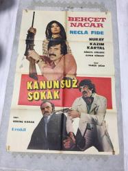 Film Afişi Kanunsuz Sokak Behçet Nacar Necla Fide
