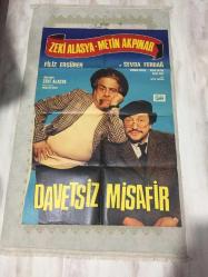 Film Afişi Davetsiz Misafir Zeki Alasya Metin Akpınar