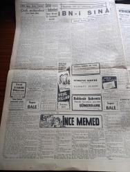 Cumhuriyet Gazetesi - 21 Nisan 1954 - Zeki Müren Tam Sayfa Konser İlanı - Küçük Bir Misal Yazan Nadir Nadi Köşe Yazısı -  Başbakan Adnan Menderes Dün Trabzon'a Gitti - 12 Adalarda Irkdaşlarımıza Baskı Artıyor - Celal Bayar Dün Bursa'da Bir Konuşma Yaptı - Akçadağ Kazası Sular Altında Kaldı - Amerikalı Atom Alimi Profesör Campton'un Dünkü Konferansı - 1954 Sinema Festivali Yazan Aydemir Balkan Yazı Dizisi - Ölümünün 1000. Yıldönümü Münasebetiyle İbni Sina Yazan Ordinaryüs Profesör Kazım İsmail Gürkan - İnce Memed Yazan Yaşar Kemal Yazı Dizisi - Yunanistan'ın Kıbrıs İçin Yapacağı Teşebbüs - Burhan Felek Köşe Yazısı - Üniversite Spor Kulübünün Kongresinde Kavga Çıktı - Büyük Adli Hatalar Bir Rezalet Çeviren Mazhar Kunt Yazı Dizisi - Adıyaman'lı Bir İhtiyar Demokrat Parti Uğruna Kurban Olayım - Yurtta Seçim Mücadelesi İntibaları - Afyon'da Seçim Mücadelesi Siyasi Olgunluk İçinde Geçiyor - Sarayların Aşk İlahesi Desiree Yazan Annemarie Selinko Yazı Dizisi - Beşiktaş Futbol Takımı