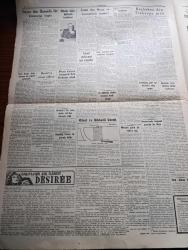 Cumhuriyet Gazetesi - 21 Nisan 1954 - Zeki Müren Tam Sayfa Konser İlanı - Küçük Bir Misal Yazan Nadir Nadi Köşe Yazısı -  Başbakan Adnan Menderes Dün Trabzon'a Gitti - 12 Adalarda Irkdaşlarımıza Baskı Artıyor - Celal Bayar Dün Bursa'da Bir Konuşma Yaptı - Akçadağ Kazası Sular Altında Kaldı - Amerikalı Atom Alimi Profesör Campton'un Dünkü Konferansı - 1954 Sinema Festivali Yazan Aydemir Balkan Yazı Dizisi - Ölümünün 1000. Yıldönümü Münasebetiyle İbni Sina Yazan Ordinaryüs Profesör Kazım İsmail Gürkan - İnce Memed Yazan Yaşar Kemal Yazı Dizisi - Yunanistan'ın Kıbrıs İçin Yapacağı Teşebbüs - Burhan Felek Köşe Yazısı - Üniversite Spor Kulübünün Kongresinde Kavga Çıktı - Büyük Adli Hatalar Bir Rezalet Çeviren Mazhar Kunt Yazı Dizisi - Adıyaman'lı Bir İhtiyar Demokrat Parti Uğruna Kurban Olayım - Yurtta Seçim Mücadelesi İntibaları - Afyon'da Seçim Mücadelesi Siyasi Olgunluk İçinde Geçiyor - Sarayların Aşk İlahesi Desiree Yazan Annemarie Selinko Yazı Dizisi - Beşiktaş Futbol Takımı
