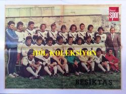 HAYAT SPOR DERGİSİ - 27 NİSAN 1977 - SAYI: 17 - BEŞİKTAŞ'IN 1977 TAM KADROSU POSTERİ, BÜYÜK BOY, 68 x 50 cm EBADINDA - GÖZTEPESPOR 1977 TAKIM KADROSU POSTERİ - KIRKLARELİSPOR 1977 TAKIM KADROSU POSTERİ - VEYSEL SERÇE - MARATONDAKİ GURURUMUZ VELİ BALLI - HALÜK SAN - FENERBAHÇE'Lİ ALPASLAN - HALİT KIVANÇ - RENSENBRICK - TARIK ÇALDIRAN - NEJAT KASAPOĞLU - HATAYSPOR - EROL ÖZGÜÇ - MUSTAFA GÖKER - FAİK BAKOĞLU - AYHAN TEMİZSOY - KEMAL KILIÇ - REŞİT KAYNAK - ZEKERİYA ALP - MEHMET AKPINAR - METE BOZKURT - HAYRİ KOL - TARIK ÇALDIRAN - HAKAN ORTAGÜN - CEM ATABEYOĞLU - SALİH SEZER - CEYLAN BEDRİ (GÜRSOY) - ATİLLA ATASOY - NACİ YALINKILIÇ - LİSELERARASI VOLEYBOL ŞAMPİYONASI 1977 - DEMAL DENİZ TRT SPOR MÜDÜR - AYDIN KÖKER - CEM ATABEYOĞLU - ARKA KAPAK VELİ BALLI - POSTERLİ TAM TAKIM 32 SAYFA SPOR DERGİSİ