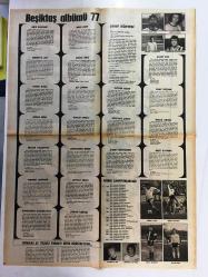 HAYAT SPOR DERGİSİ - 27 NİSAN 1977 - SAYI: 17 - BEŞİKTAŞ'IN 1977 TAM KADROSU POSTERİ, BÜYÜK BOY, 68 x 50 cm EBADINDA - GÖZTEPESPOR 1977 TAKIM KADROSU POSTERİ - KIRKLARELİSPOR 1977 TAKIM KADROSU POSTERİ - VEYSEL SERÇE - MARATONDAKİ GURURUMUZ VELİ BALLI - HALÜK SAN - FENERBAHÇE'Lİ ALPASLAN - HALİT KIVANÇ - RENSENBRICK - TARIK ÇALDIRAN - NEJAT KASAPOĞLU - HATAYSPOR - EROL ÖZGÜÇ - MUSTAFA GÖKER - FAİK BAKOĞLU - AYHAN TEMİZSOY - KEMAL KILIÇ - REŞİT KAYNAK - ZEKERİYA ALP - MEHMET AKPINAR - METE BOZKURT - HAYRİ KOL - TARIK ÇALDIRAN - HAKAN ORTAGÜN - CEM ATABEYOĞLU - SALİH SEZER - CEYLAN BEDRİ (GÜRSOY) - ATİLLA ATASOY - NACİ YALINKILIÇ - LİSELERARASI VOLEYBOL ŞAMPİYONASI 1977 - DEMAL DENİZ TRT SPOR MÜDÜR - AYDIN KÖKER - CEM ATABEYOĞLU - ARKA KAPAK VELİ BALLI - POSTERLİ TAM TAKIM 32 SAYFA SPOR DERGİSİ