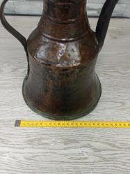 Antika Muazzam Patinaya Sahip Trabzon Bakır İbrik