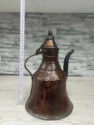 Antika Muazzam Patinaya Sahip Trabzon Bakır İbrik