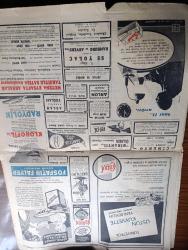 Cumhuriyet Gazetesi - 12 Mayıs 1954 - Said Faik Abasıyanık Evvelki Gece Vefat Etti - Bari Sen Yap Yazan Nadir Nadi Köşe Yazısı - Millet Meclisinin İlk İçtimai İçin Hazırlık - Hindiçinide Komünist Taarruzu Bekleniyor - Fransa'da Hükümet Tehlikede - Amerika'nın Yakın Şark Elçileri Dün Toplandılar - Demirperde Gerisinde Kızılların Korkusu - Bir Amerikan Şirketine Daha Petrol Arama İzni Verildi - Boğazda Asma Köprü - İnce Memed Yazan Yaşar Kemal Yazı Dizisi -  Sovyet Rusya'da Çok Mühim Bir Röportaj Yazan Marshall Mac Duffie Yazı Dizisi - Şehir Hat Vapur Tarifesine Zam Yapılıyor - Macaristan'da Komünist Lider Rakosi'nin Portreleri Bütün Resmi Binalardan Kaldırıldı - Amerika'da McCarthy Aleyhinde Kampanya - Sait Faik Abasıyanık'ın Bir Hikayesi Sivri Ada Geceleri - Büyük Adli Hatalar Eczacı Danval'in Feci Macerası Çeviren Mazhar Kunt Yazı Dizisi -  Tarihte Çapkın Kadınlar 1 Çariçe Katerina Derleyen Hamdi Varoğlu - Sarayların Aşk İlahesi Desiree Yazan Annemarie Selinko Yazı Dizisi