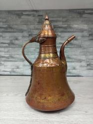 Antika Muazzam Patinaya Sahip Trabzon Bakır İbrik