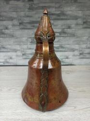 Antika Muazzam Patinaya Sahip Trabzon Bakır İbrik