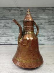 Antika Muazzam Patinaya Sahip Trabzon Bakır İbrik