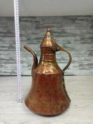 Antika Muazzam Patinaya Sahip Trabzon Bakır İbrik