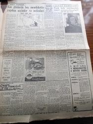 Cumhuriyet Gazetesi - 23 Mayıs 1954 - Yeni Kabineye Güven Yazan Nadir Nadi Köşe Yazısı - Demokrat Parti Meclis Grupunun Mühim İçtimai - 1954 Seçimlerinin Resmi Neticeleri Dün İlan Edildi - Seçime İştirak Yüzde 88,63 Demokrat Parti  Oyların Yüzde 58,42 sini CHP Yüzde 35,11 ni Aldılar - İşçiler Grev Hakkının Tanınmasını İstiyorlar - İstanbul'da Üç Yeraltı Garajı Yapılacak - Alaeddin Eriş İstanbul Emniyet Müdürü Oldu -  Dünya Serbest Güreş Şampiyonası Dün Başladı - Konsolosun Karısı Yazan Nihal Karamağaralı Yazı Dizisi - Hazreti Ali'den Yazan Hasan Ali Yücel Köşe Yazısı - Mısır İle Suriye Arasında Gerginlik - Galatasaray İstanbulspor'u 3 2 Mağlup Etti - Beşiktaş Vefa ile Bugün Karşılaşıyor - Türk Bale Sanatkarları Nasıl Yetiştiriliyor - Sarayların Aşk İlahesi Desiree Yazan Anne Marie Selinko Yazı Dizisi - Kıymetli Sanatkar Lale Oraloğlu Puro Tuvalet Sabunu Kullanıyorum Diyor - Gül Kupası Atletizm Yarışları