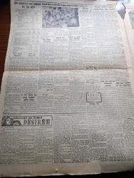 Cumhuriyet Gazetesi - 23 Mayıs 1954 - Yeni Kabineye Güven Yazan Nadir Nadi Köşe Yazısı - Demokrat Parti Meclis Grupunun Mühim İçtimai - 1954 Seçimlerinin Resmi Neticeleri Dün İlan Edildi - Seçime İştirak Yüzde 88,63 Demokrat Parti  Oyların Yüzde 58,42 sini CHP Yüzde 35,11 ni Aldılar - İşçiler Grev Hakkının Tanınmasını İstiyorlar - İstanbul'da Üç Yeraltı Garajı Yapılacak - Alaeddin Eriş İstanbul Emniyet Müdürü Oldu -  Dünya Serbest Güreş Şampiyonası Dün Başladı - Konsolosun Karısı Yazan Nihal Karamağaralı Yazı Dizisi - Hazreti Ali'den Yazan Hasan Ali Yücel Köşe Yazısı - Mısır İle Suriye Arasında Gerginlik - Galatasaray İstanbulspor'u 3 2 Mağlup Etti - Beşiktaş Vefa ile Bugün Karşılaşıyor - Türk Bale Sanatkarları Nasıl Yetiştiriliyor - Sarayların Aşk İlahesi Desiree Yazan Anne Marie Selinko Yazı Dizisi - Kıymetli Sanatkar Lale Oraloğlu Puro Tuvalet Sabunu Kullanıyorum Diyor - Gül Kupası Atletizm Yarışları