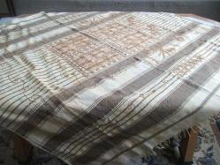ESKİ - FİSKOS MASANIZA ÖRTÜ YAPARAK KULLANABİLECEĞİNİZ İPEKLİ ÜSTLÜK - 95X99 CM