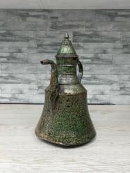 Antika Muazzam Patinaya Sahip Trabzon Bakır İbrik