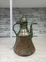 Antika Muazzam Patinaya Sahip Trabzon Bakır İbrik