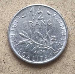 Fransa ½ Frank   1971